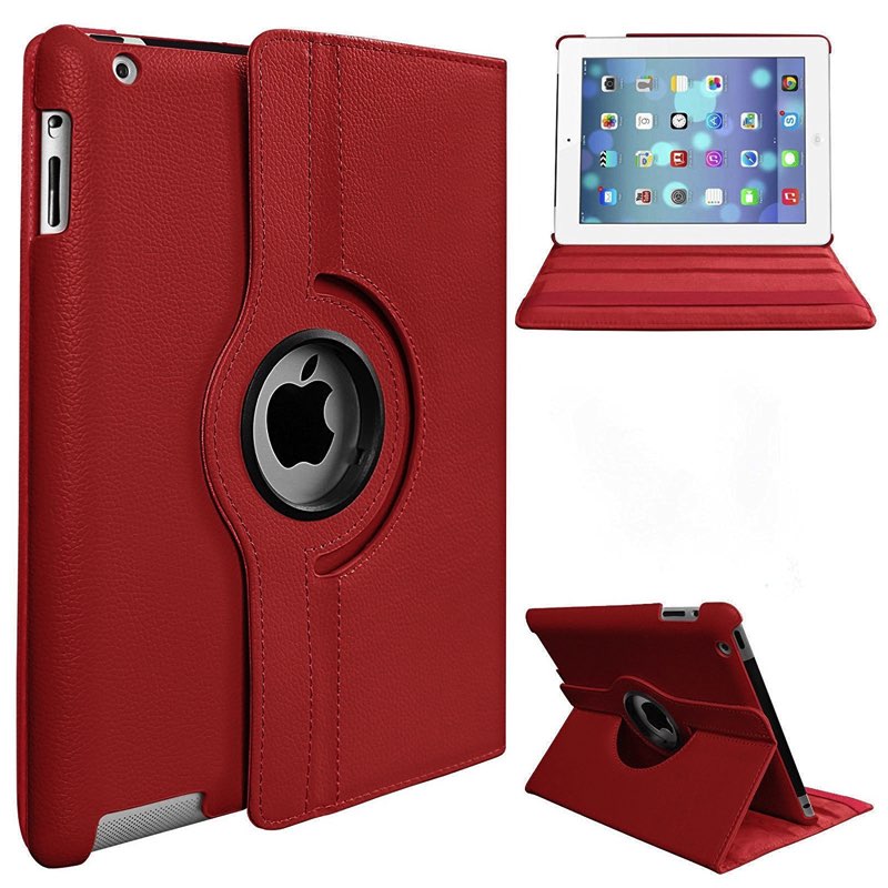mobiletech-iPad-Air-2-rotating-case-Red-